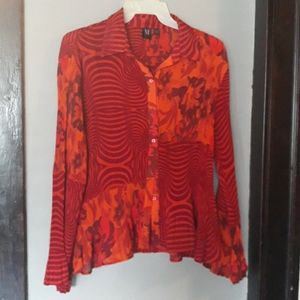 Button down top size L